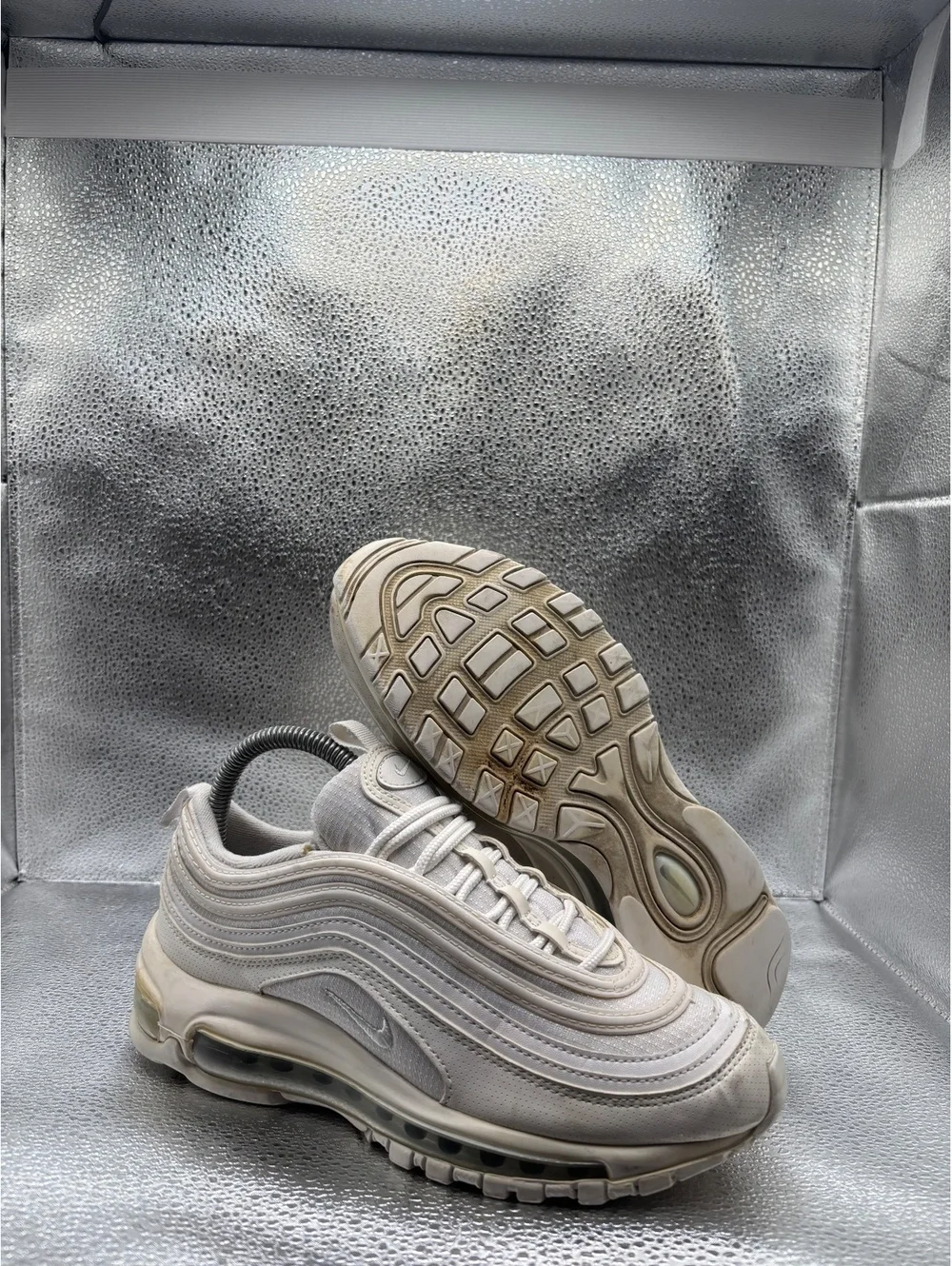 Nike air max 97 triple white GS